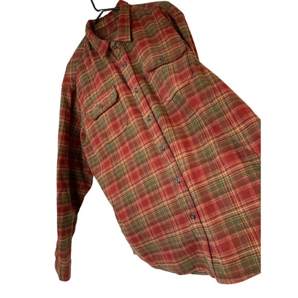 Orvis Mens XXL Thick Flannel Plaid Shirt Jacket Outdoor Shacket  RA10088 - Picture 1 of 15